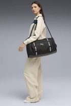Сумка спортивная PUMA AT ESS Barrel Bag черного цвета