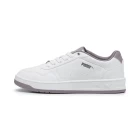 Кроссовки женские PUMA Court Classy PUMA White-Plum Jam-PUMA Silver