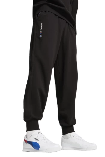 Спортивні штани чоловічі PUMA BMW MMS ESS+ PANTS FLEECE чорного кольору