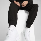 Штаны спортивные мужские PUMA BMW MMS ESS+ PANTS FLEECE черного цвета