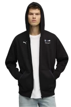 Худи мужское PUMA BMW MMS ESS+ FZ HDD JKT FL черного цвета