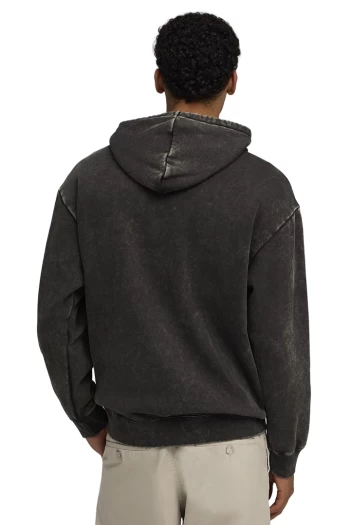 Худі чоловіче PUMA ESS ELEVATED Wash Hoodie чорного кольору