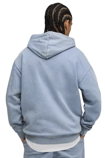 Худі чоловіче PUMA ESS ELEVATED Wash Hoodie Cool Blue