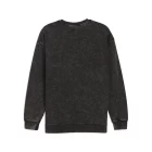 Свитшот мужской PUMA ESS ELEVATED Wash Crew черного цвета