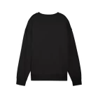 Свитшот женский PUMA ESS ELEVATED Comfort Crew FL черного цвета