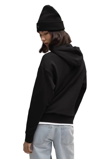 Худі жіноче PUMA ESS ELEVATED Hoodie FL чорного кольору