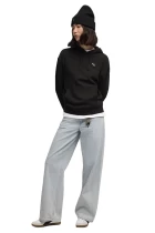 Худи женское PUMA ESS ELEVATED Hoodie FL черного цвета