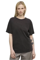 Футболка жіноча PUMA ESS ELEVATED Wash Tee чорного кольору