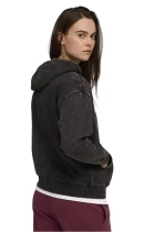 Худи женское PUMA ESS ELEVATED Wash Hoodie черного цвета