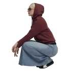 Худи женское PUMA ESS ELEVATED Wash Hoodie Ruby Shimmer