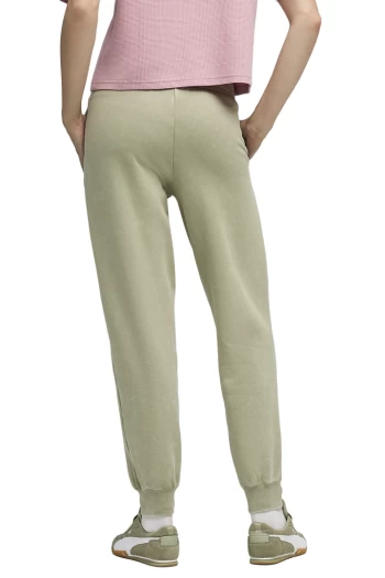 Спортивні штани жіночі PUMA ESS ELEVATED Wash Sweatpants Lux Army