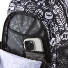 Рюкзак PUMA ACADEMY AOP Unisex Printed Backpack черного цвета
