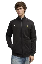Олимпийка мужская PUMA Ferrari T7 Jacket черного цвета