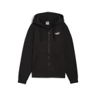 Худи женское PUMA ESS Comfort Full-Zip Hoodie черного цвета