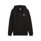 Худи мужское PUMA ESS Black Full-Zip Hoodie черного цвета