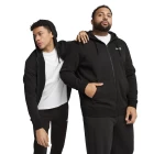Худи мужское PUMA ESS Black Full-Zip Hoodie черного цвета