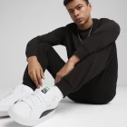 Штаны спортивные мужские PUMA ESS No. 1 Black Logo Sweatpants черного цвета