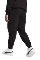 Штаны спортивные мужские PUMA ESS No. 1 Black Logo Sweatpants черного цвета