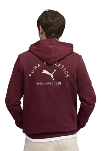 Худі чоловіче PUMA CLASS Graphic Hoodie FL Ruby Shimmer