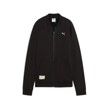 Олімпійка жіноча PUMA CLASS Relaxed FZ Jacket чорного кольору