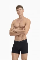 Нижнее белье мужское PUMA SPORT COTTON BOXER 2P черного цвета