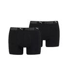 Нижнее белье мужское PUMA SPORT COTTON BOXER 2P черного цвета