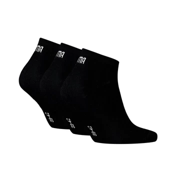Шкарпетки PUMA UNISEX SNEAKER PLAIN 3P чорного кольору