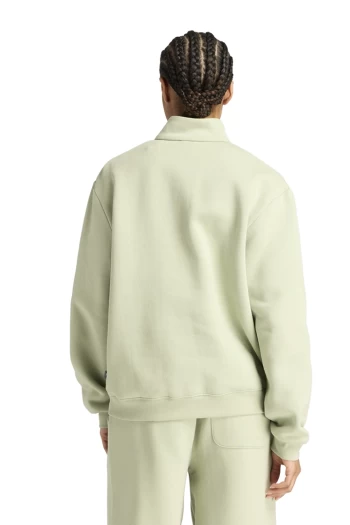 Реглан жіночий Linear Heritage Fleece Half Zip зеленого кольору