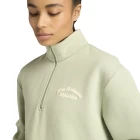 Реглан жіночий Linear Heritage Fleece Half Zip зеленого кольору