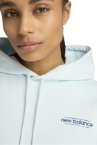 Худі жіноче New Balance Reimagined блакитного кольору