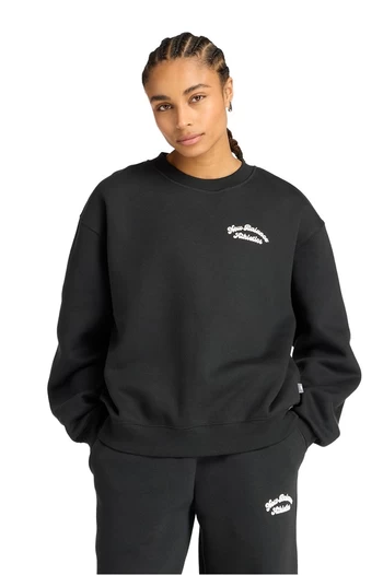 Світшот жіночий New Balance Linear Heritage Fleece чорного кольору