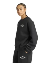 Світшот жіночий New Balance Linear Heritage Fleece чорного кольору
