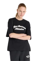 Футболка женская New Balance Graphic черного цвета