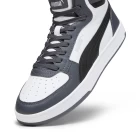 Высокие кроссовки мужские PUMA Caven 2.0 Mid PUMA White-PUMA Black-Strong Gray-PUMA Silver