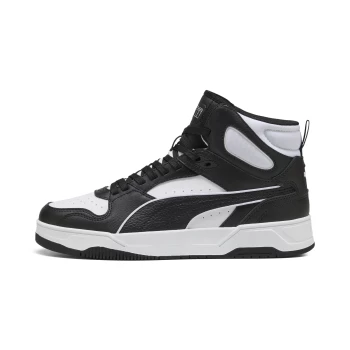 Високі кросівки PUMA RBD Break Mid Unisex чорного білого кольору