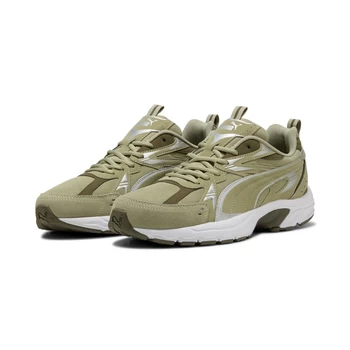 Кросівки PUMA Milenio tech SD Unisex Lux Army-PUMA Silver-Loden Green