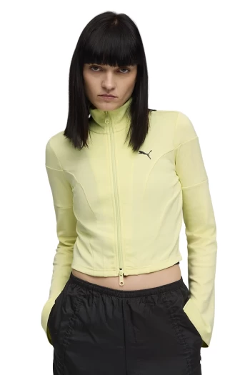 Олімпійка жіноча PUMA DARE TO Slim Track Jacket Gold Moon