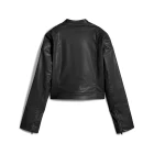 Куртка жіноча PUMA Pleather Racer Jacket чорного кольору