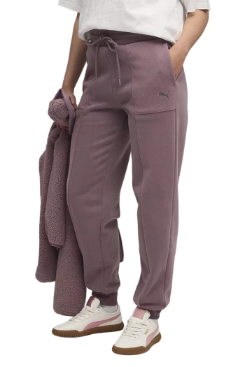 Спортивні штани жіночі PUMA HER High-Waist Sweatpants Raisin