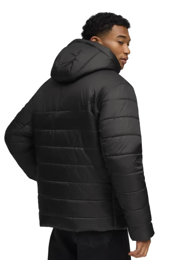 Куртка чоловіча PUMA ESS Hooded Padded Jacket чорного кольору