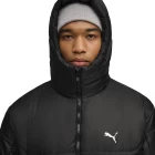 Куртка мужская PUMA ESS Hooded Padded Jacket черного цвета