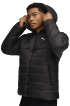 Куртка мужская PUMA ESS Hooded Padded Jacket черного цвета