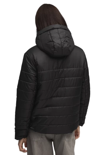 Куртка жіноча PUMA ESS Hooded Padded Jacket чорного кольору