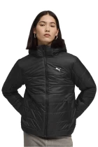 Куртка женская PUMA ESS Hooded Padded Jacket черного цвета
