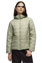 Куртка женская PUMA ESS Hooded Padded Jacket Lux Army