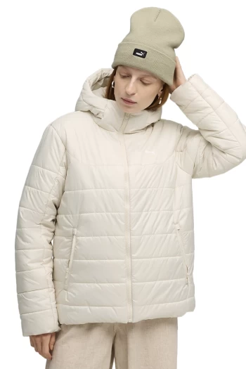 Куртка жіноча PUMA ESS Hooded Padded Jacket Alpine Snow