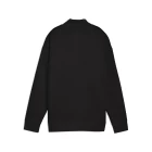 Лонгслив PUMA ESS SCRIPT Half-Zip Crew черного цвета