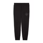 Штаны спортивные женские PUMA ESS SCRIPT Sweatpants черного цвета