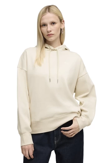 Худі жіноче PUMA HER Oversized Hoodie FL Alpine Snow