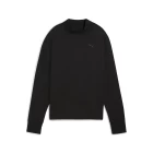 Свитшот женский PUMA HER Relaxed Crew FL черного цвета